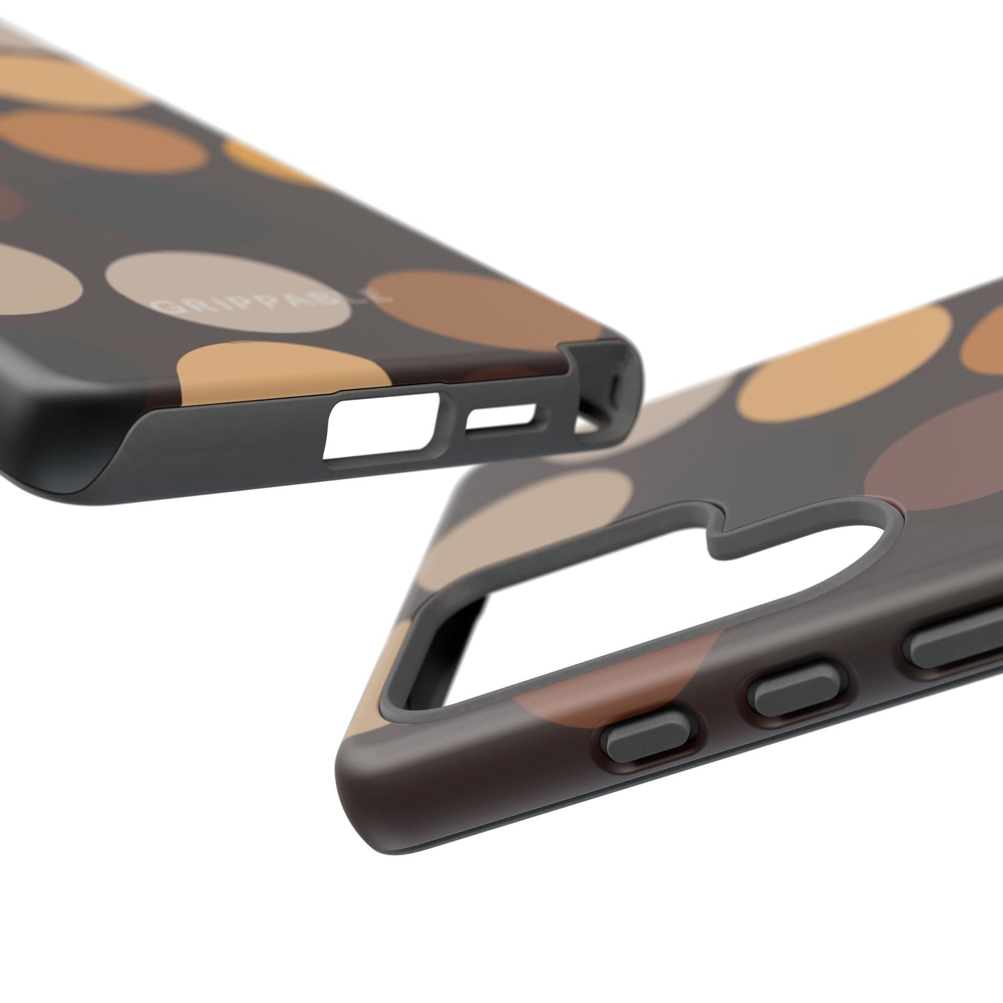 Polka Choc Tough Mobile Phone Case