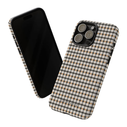 Autumn Gingham Tough Mobile Phone Case