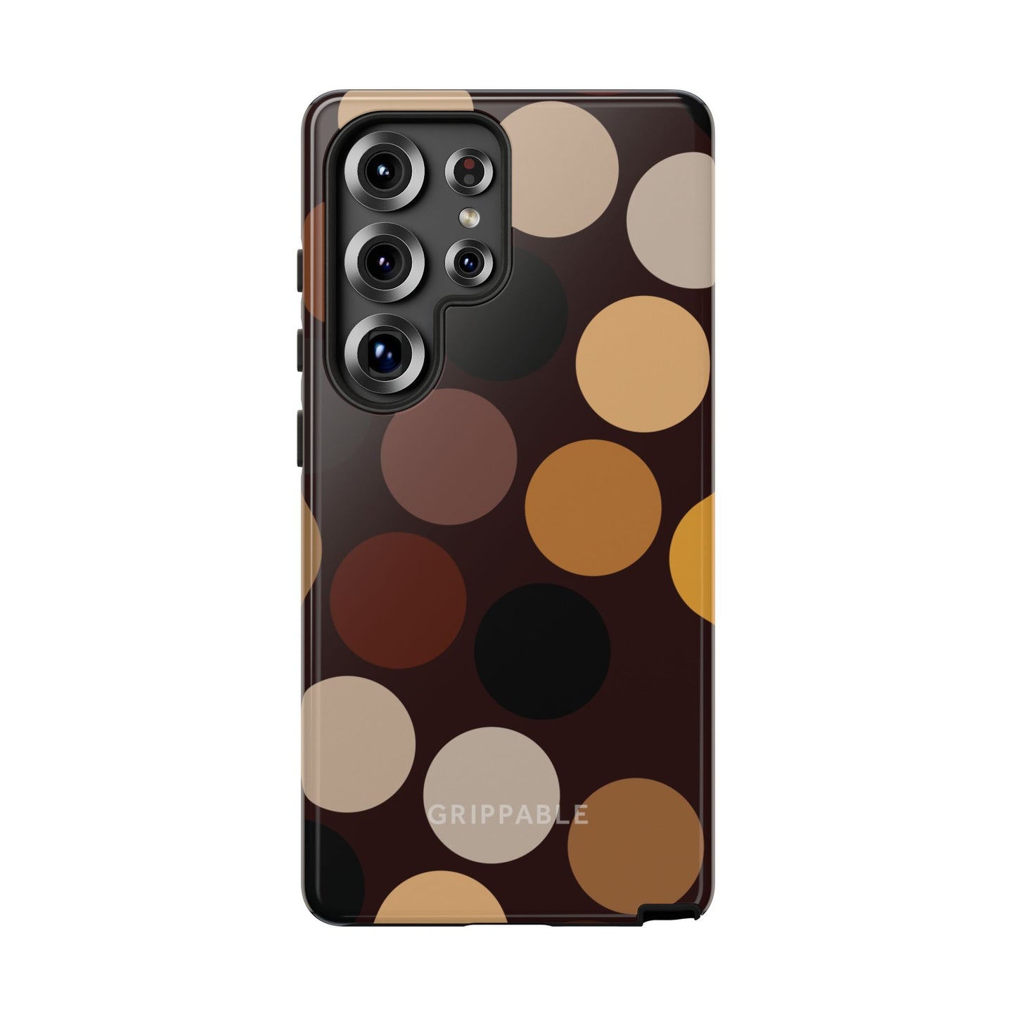 Polka Choc Tough Mobile Phone Case