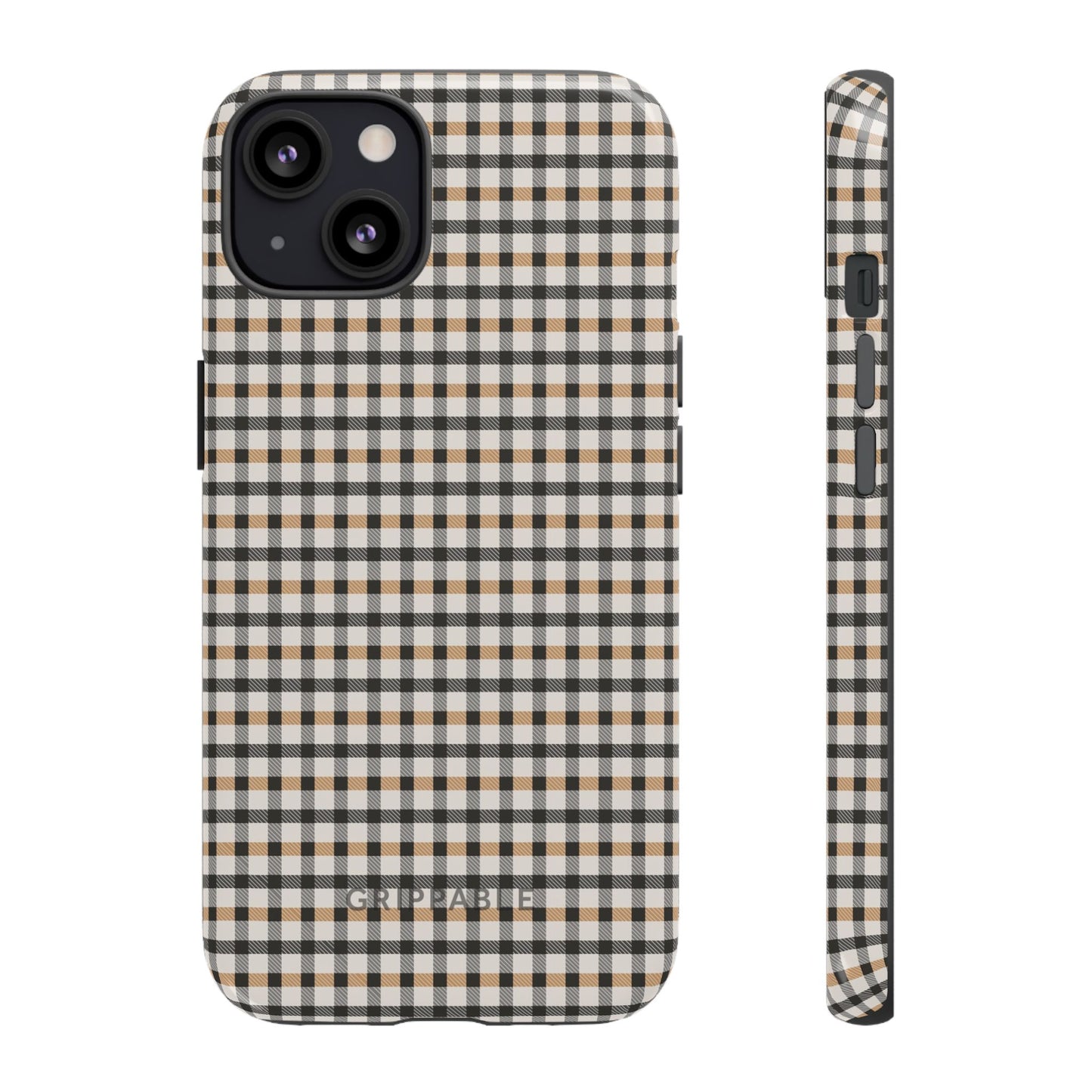 Autumn Gingham Tough Mobile Phone Case