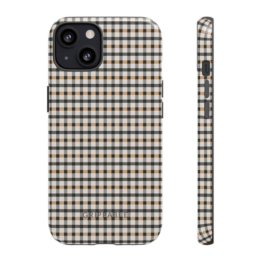 Autumn Gingham Tough Mobile Phone Case
