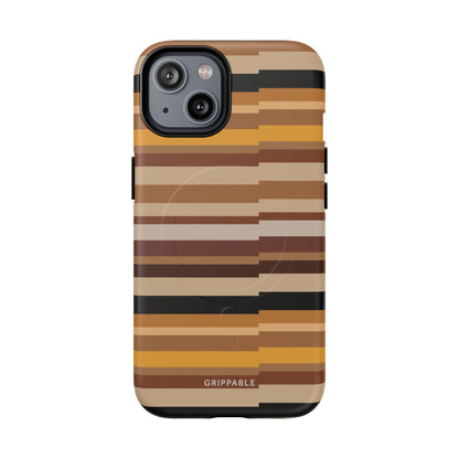 Horizontal Stripe tough, magnetic MagSafe® phone case