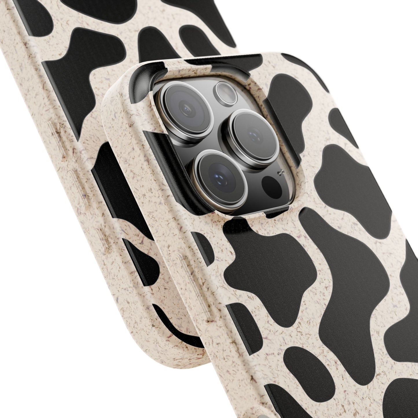 Cow Print Biodegradable Mobile Phone Case Magsafe