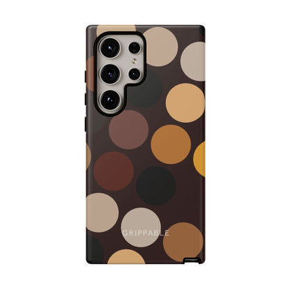 Polka Choc Tough Mobile Phone Case