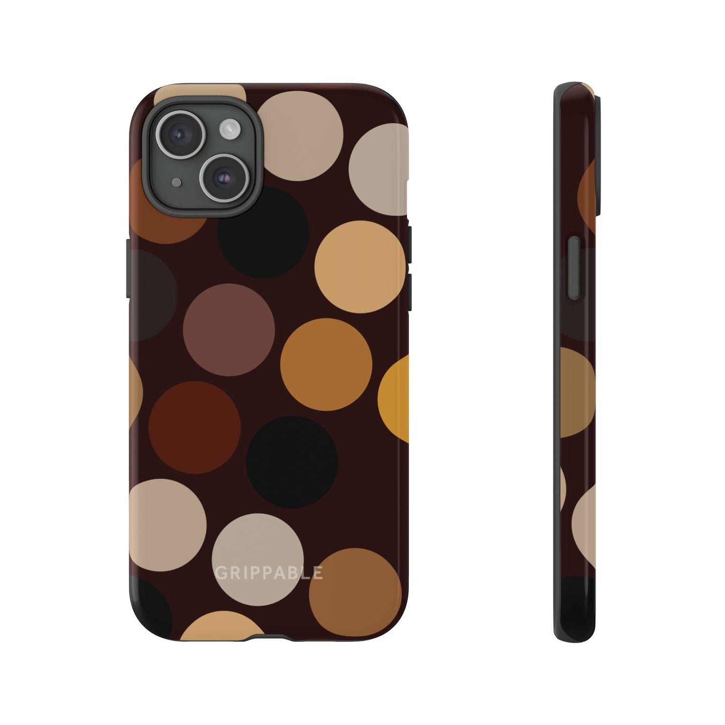 Polka Choc Tough Mobile Phone Case