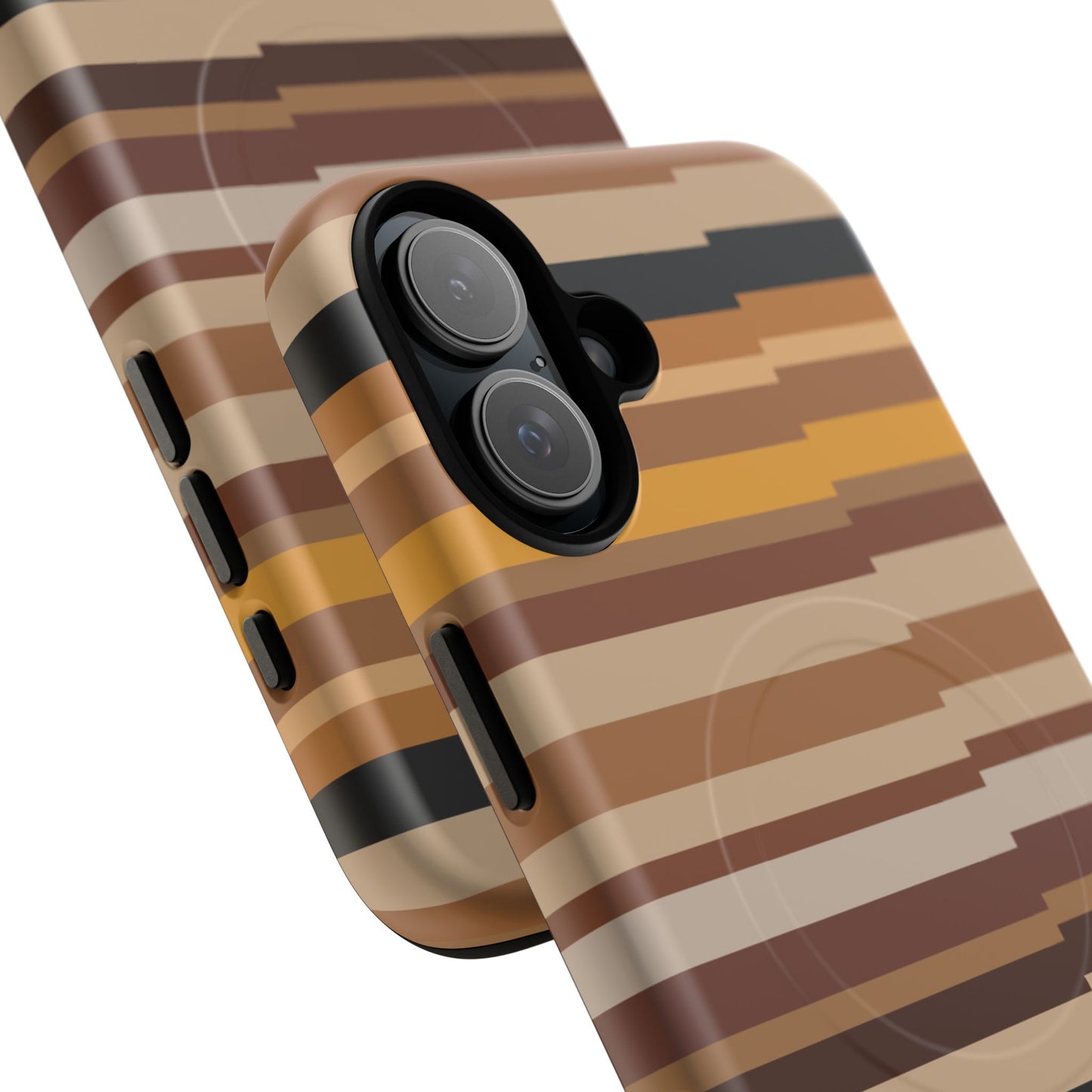 Horizontal Stripe tough, magnetic MagSafe® phone case