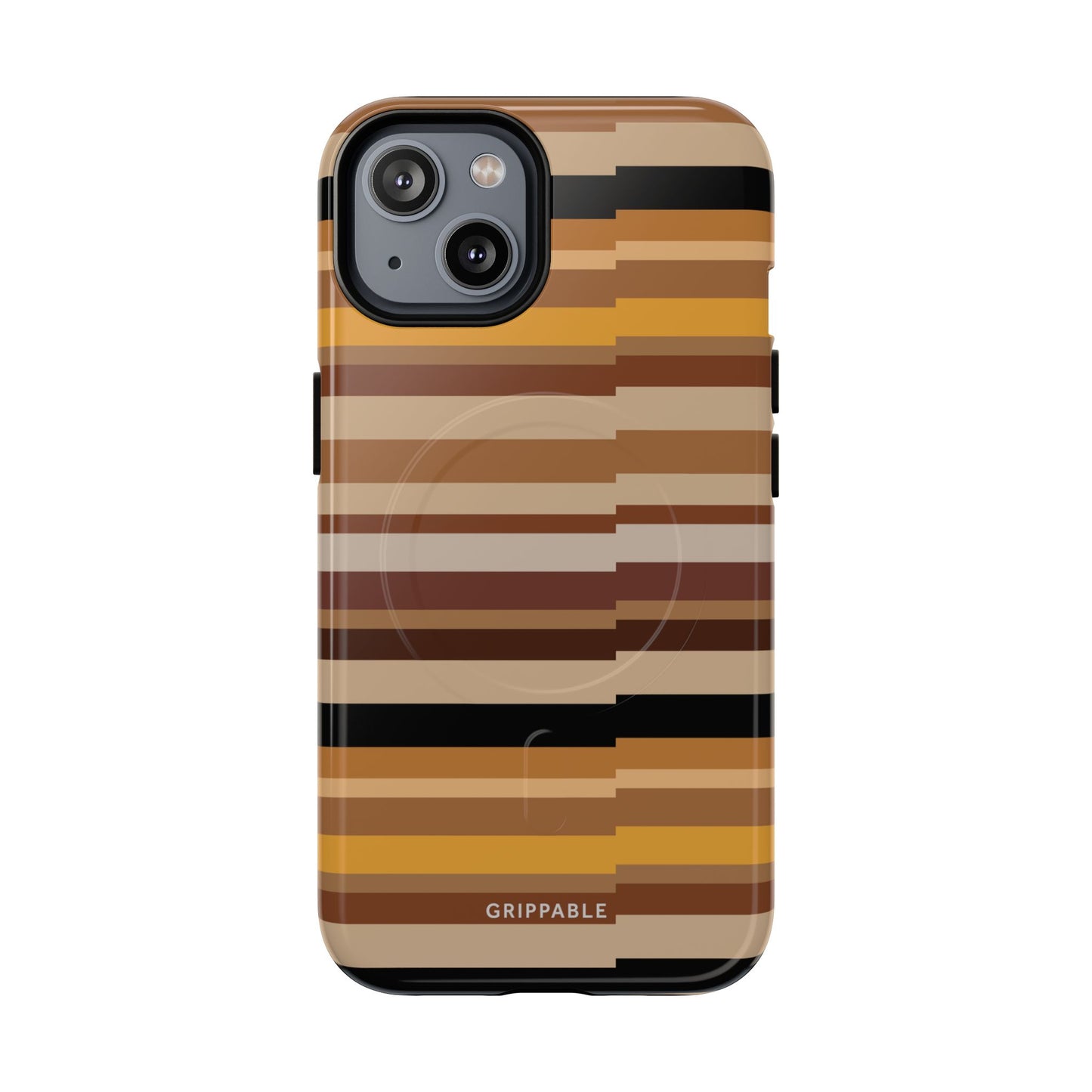 Horizontal Stripe tough, magnetic MagSafe® phone case