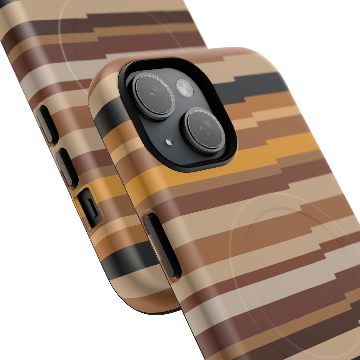 Horizontal Stripe tough, magnetic MagSafe® phone case
