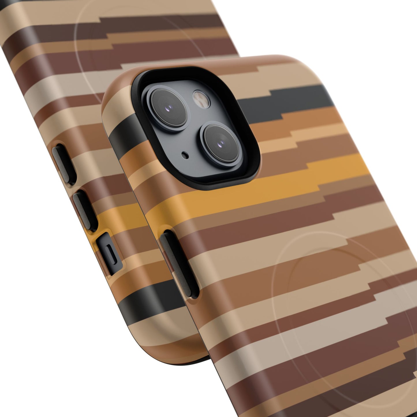 Horizontal Stripe tough, magnetic MagSafe® phone case