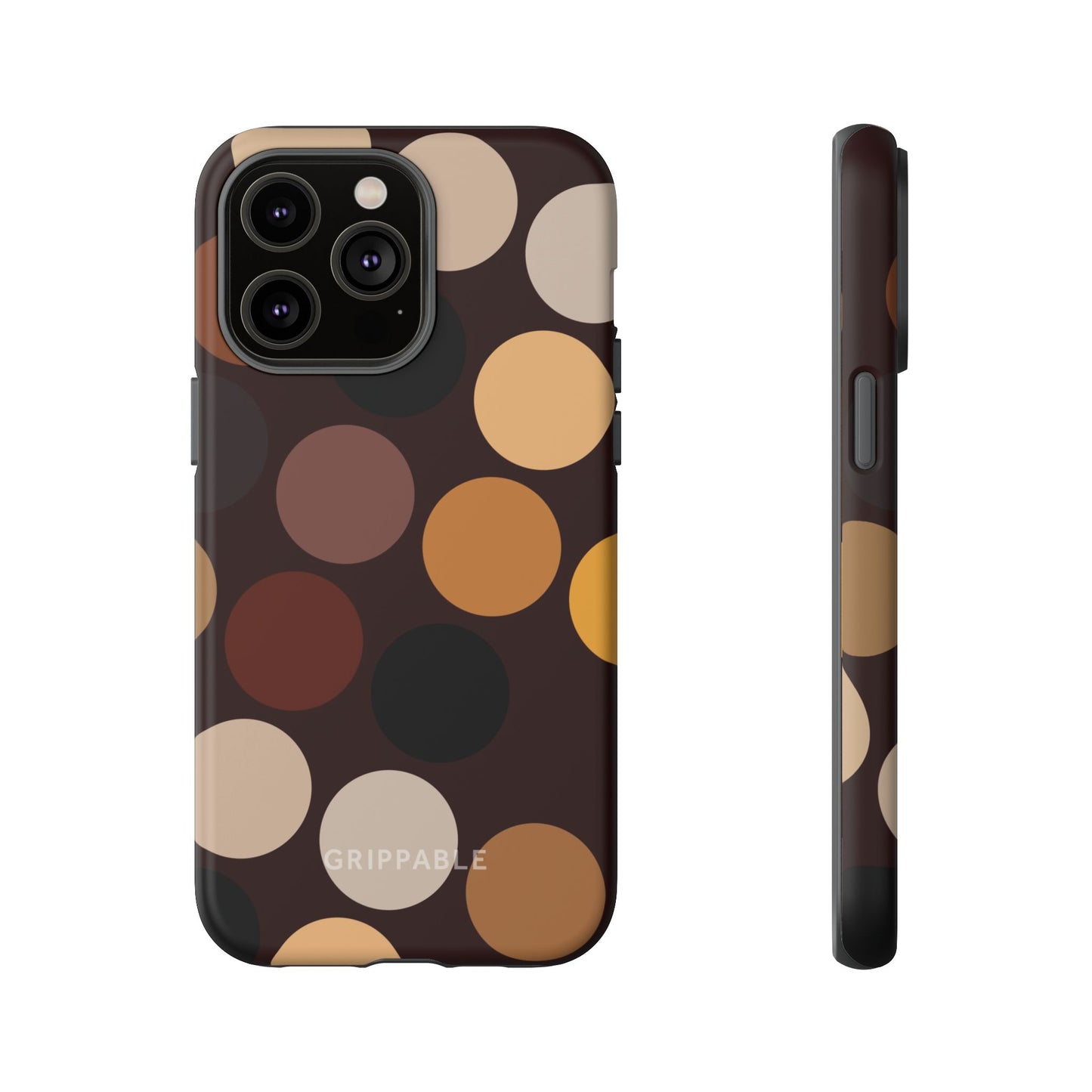 Polka Choc Tough Mobile Phone Case