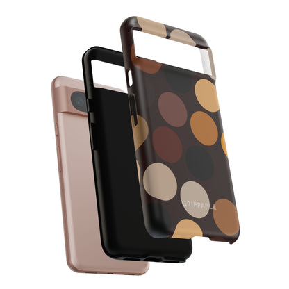 Polka Choc Tough Mobile Phone Case