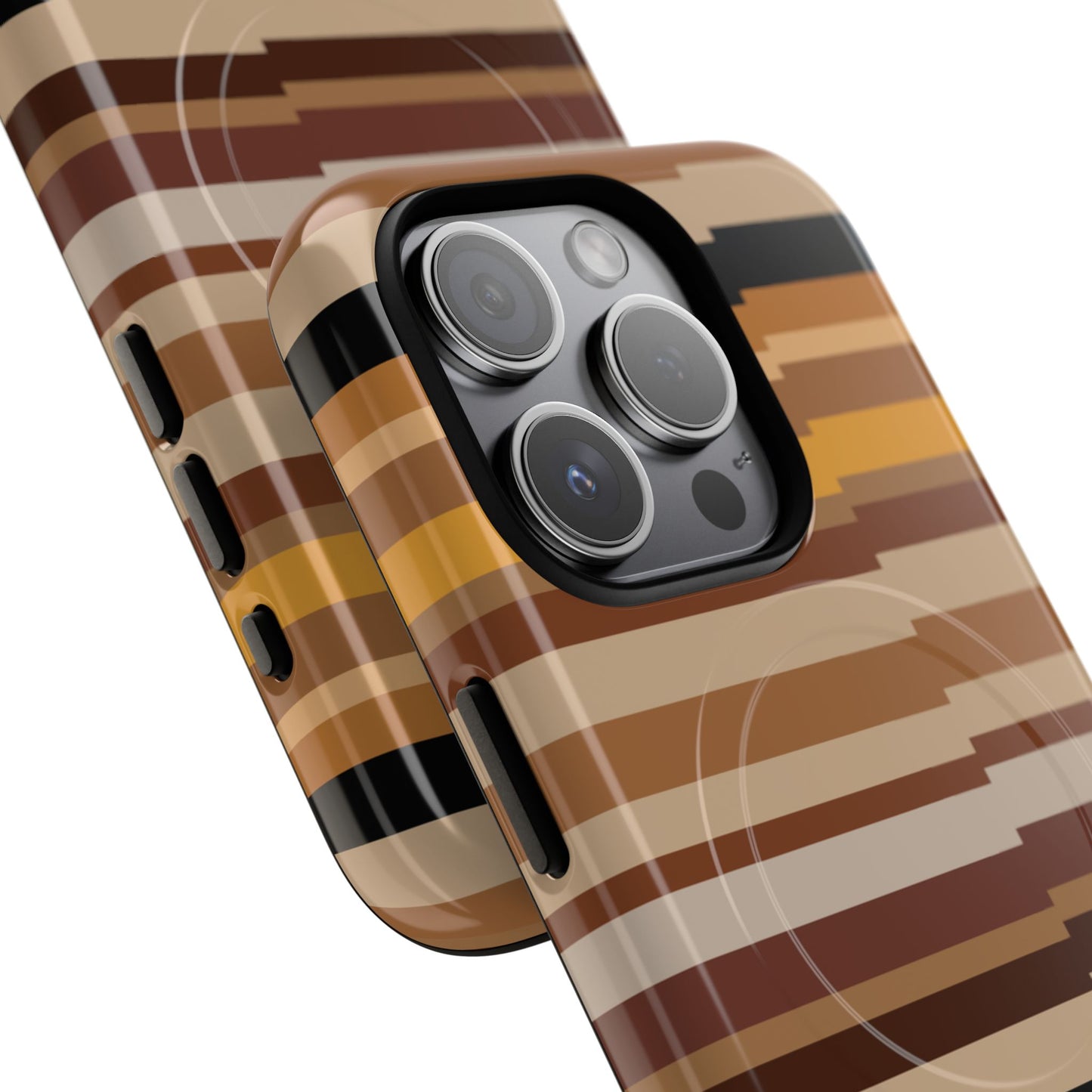 Horizontal Stripe tough, magnetic MagSafe® phone case