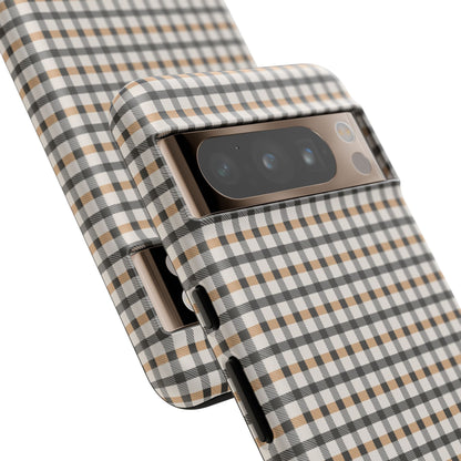 Autumn Gingham Tough Mobile Phone Case