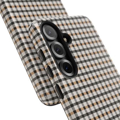 Autumn Gingham Tough Mobile Phone Case