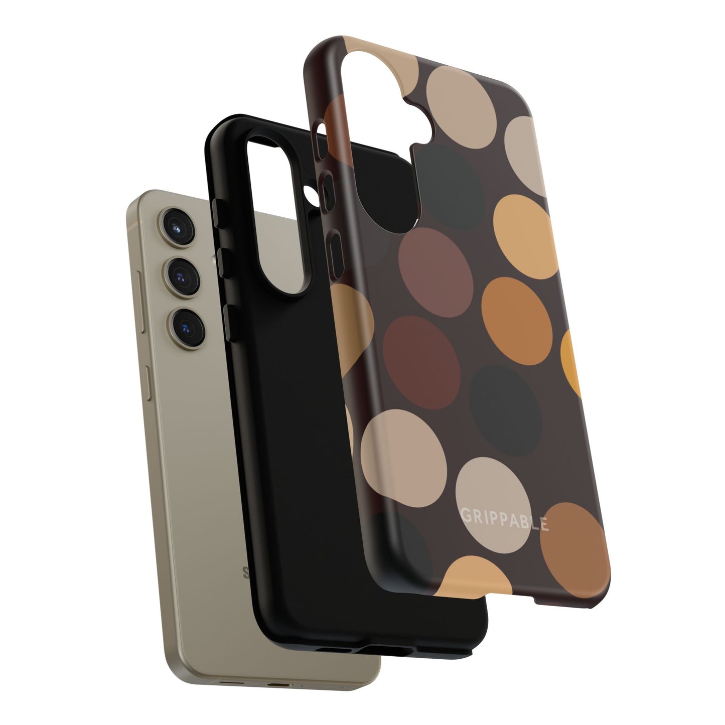 Polka Choc Tough Mobile Phone Case