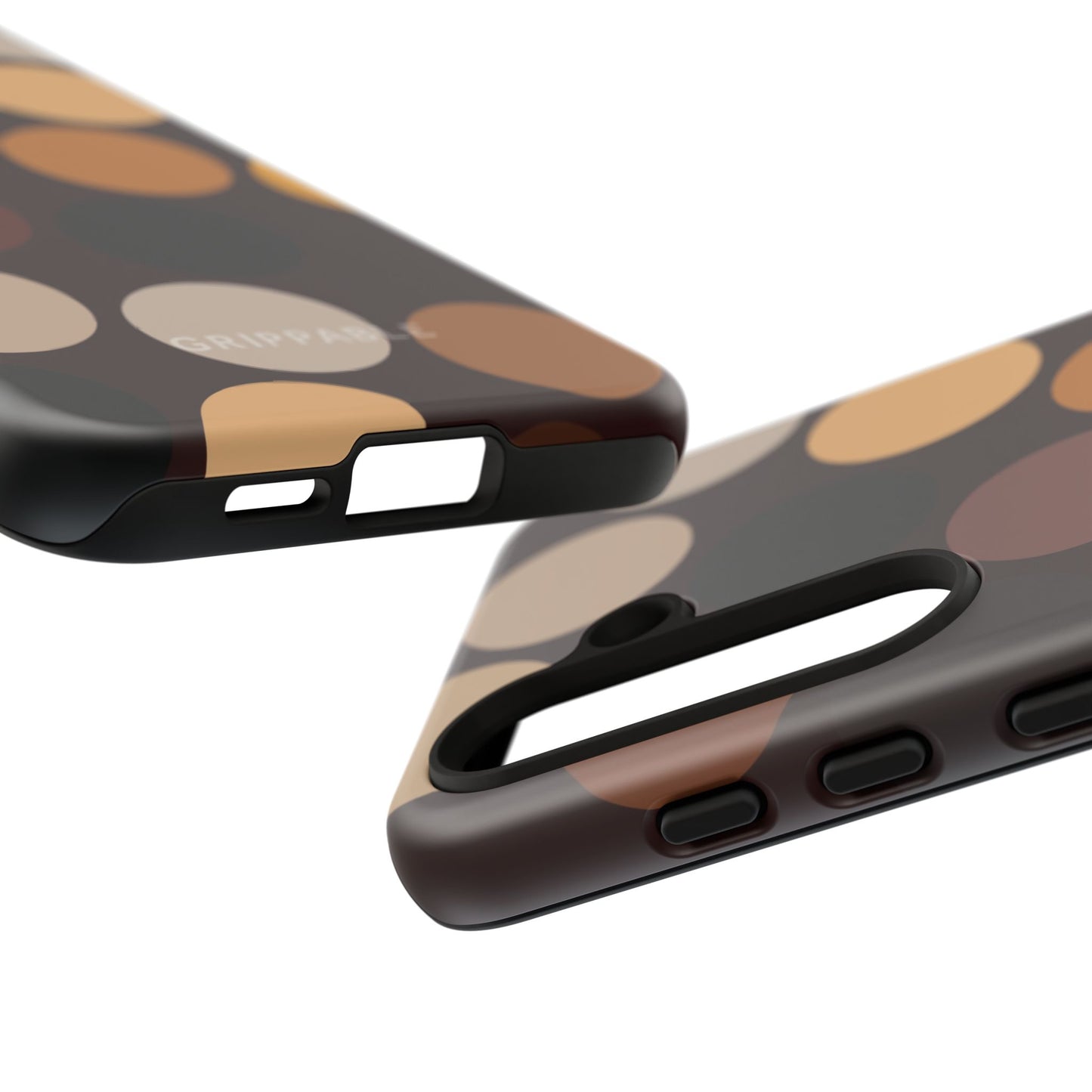 Polka Choc Tough Mobile Phone Case