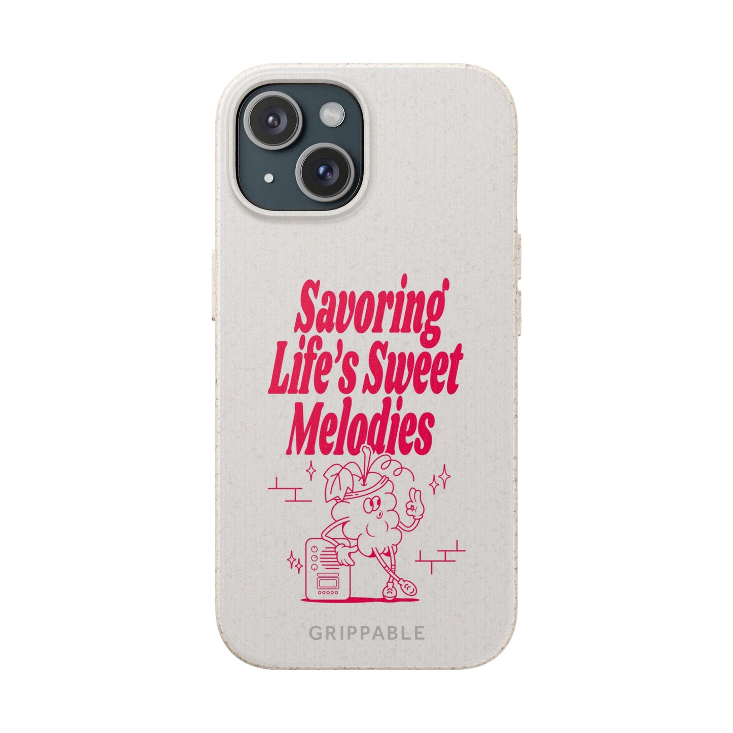 "Savoring Life's Sweet Melodies" | Biodegradable
