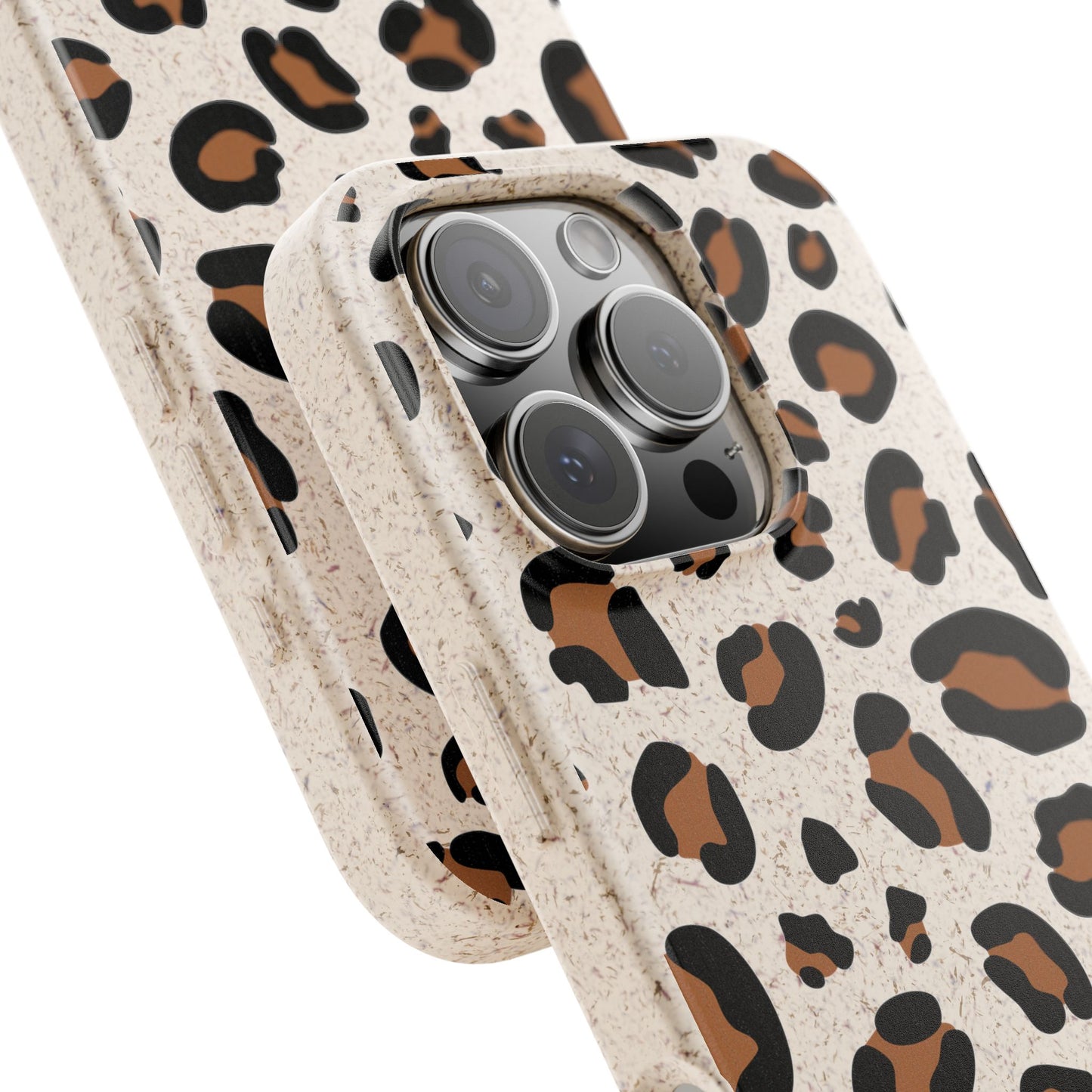 Leopard Print Biodegradable Mobile Phone Case Magsafe