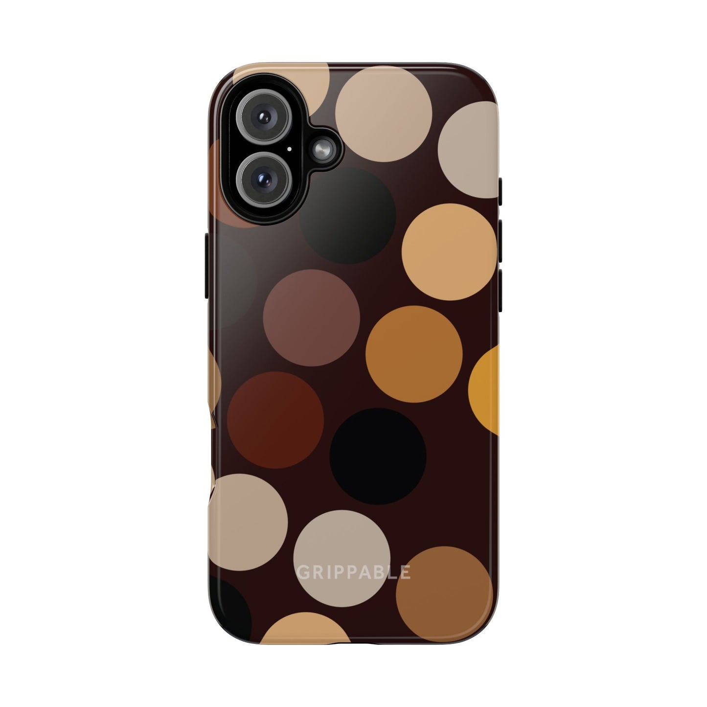Polka Choc Tough Mobile Phone Case