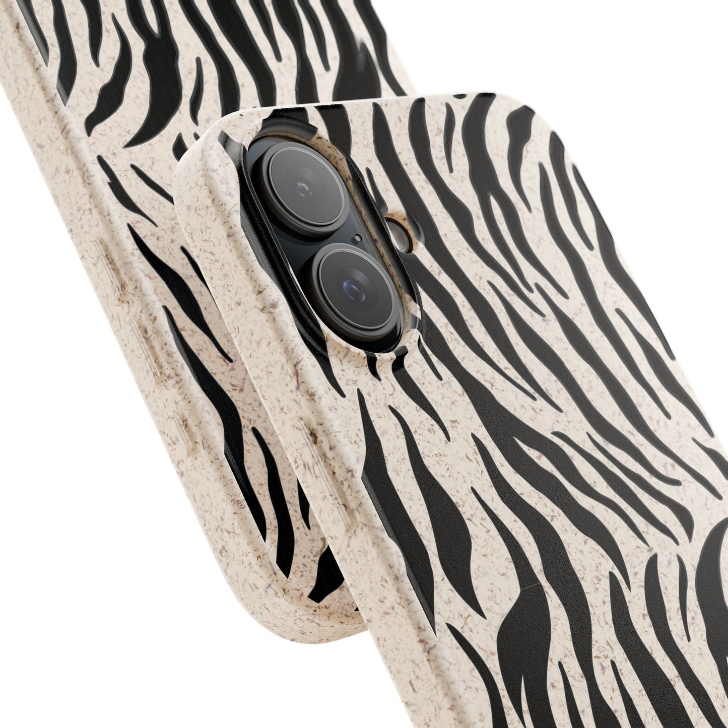 White Tiger Print Biodegradable Mobile Phone Case Magsafe