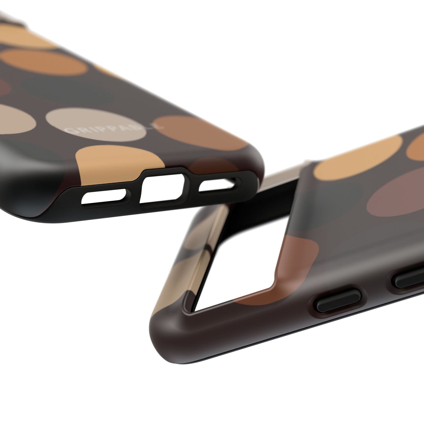 Polka Choc Tough Mobile Phone Case