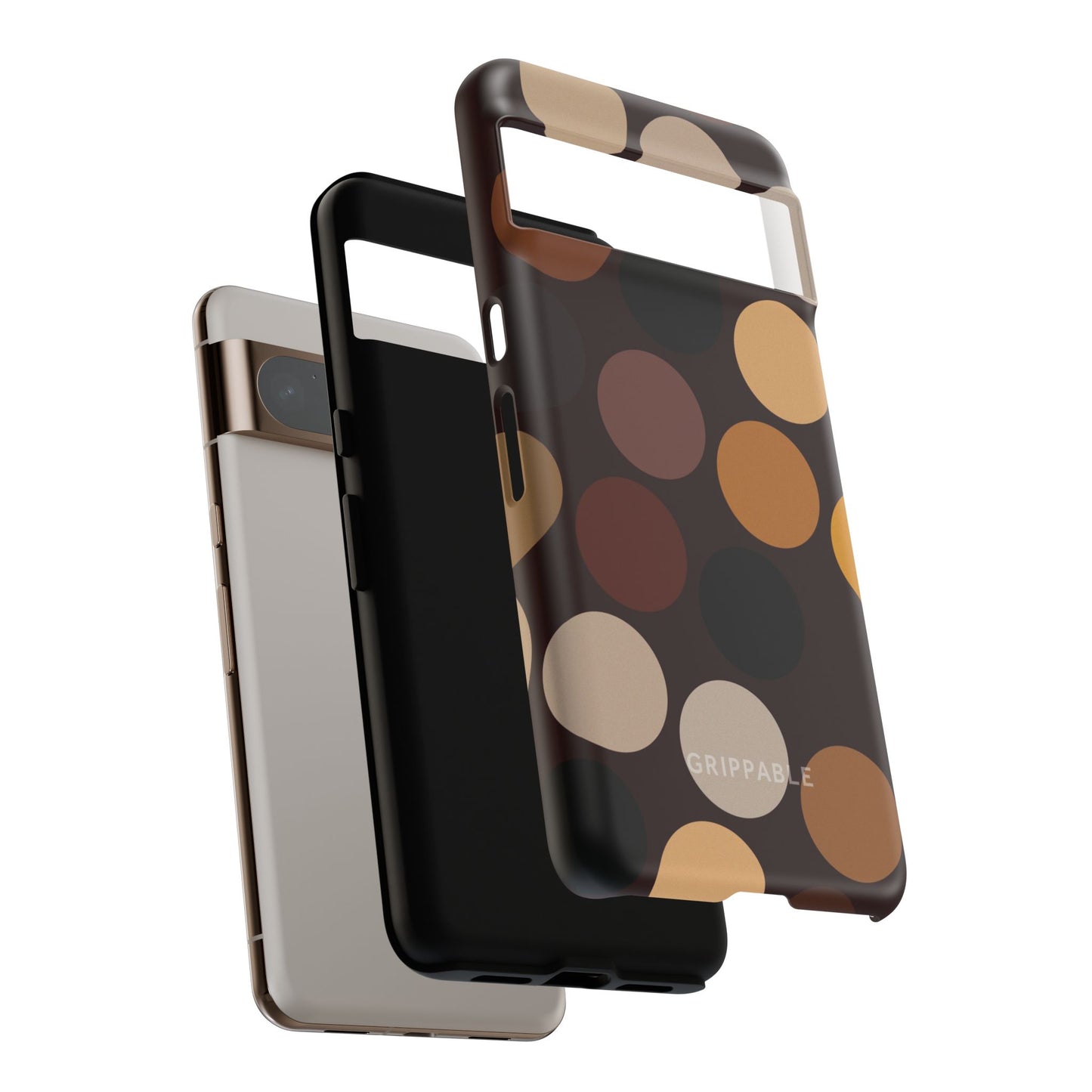Polka Choc Tough Mobile Phone Case