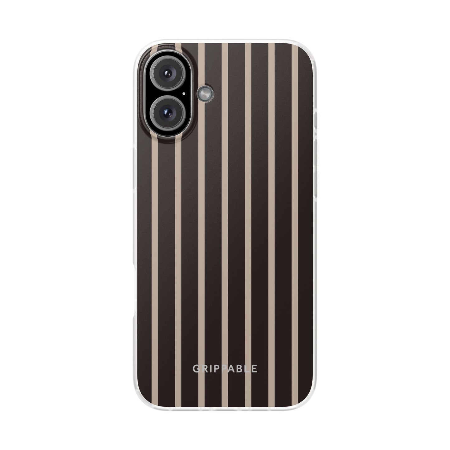 Gateaux Pinstripe Clear Mobile Phone Case