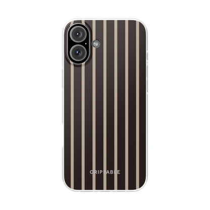 Gateaux Pinstripe Clear Mobile Phone Case