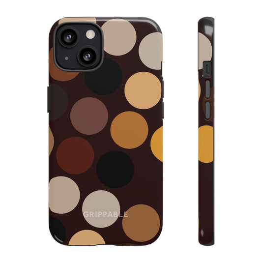 Polka Choc Tough Mobile Phone Case