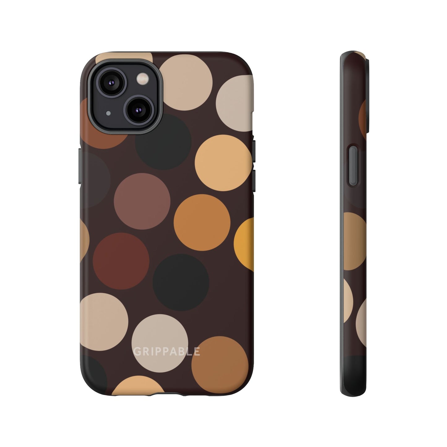 Polka Choc Tough Mobile Phone Case