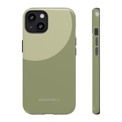 Green on Green Tough Mobile Phone Case
