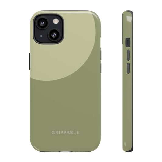 Green on Green Tough Mobile Phone Case