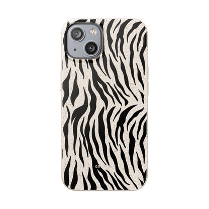 White Tiger Print Biodegradable Mobile Phone Case Magsafe