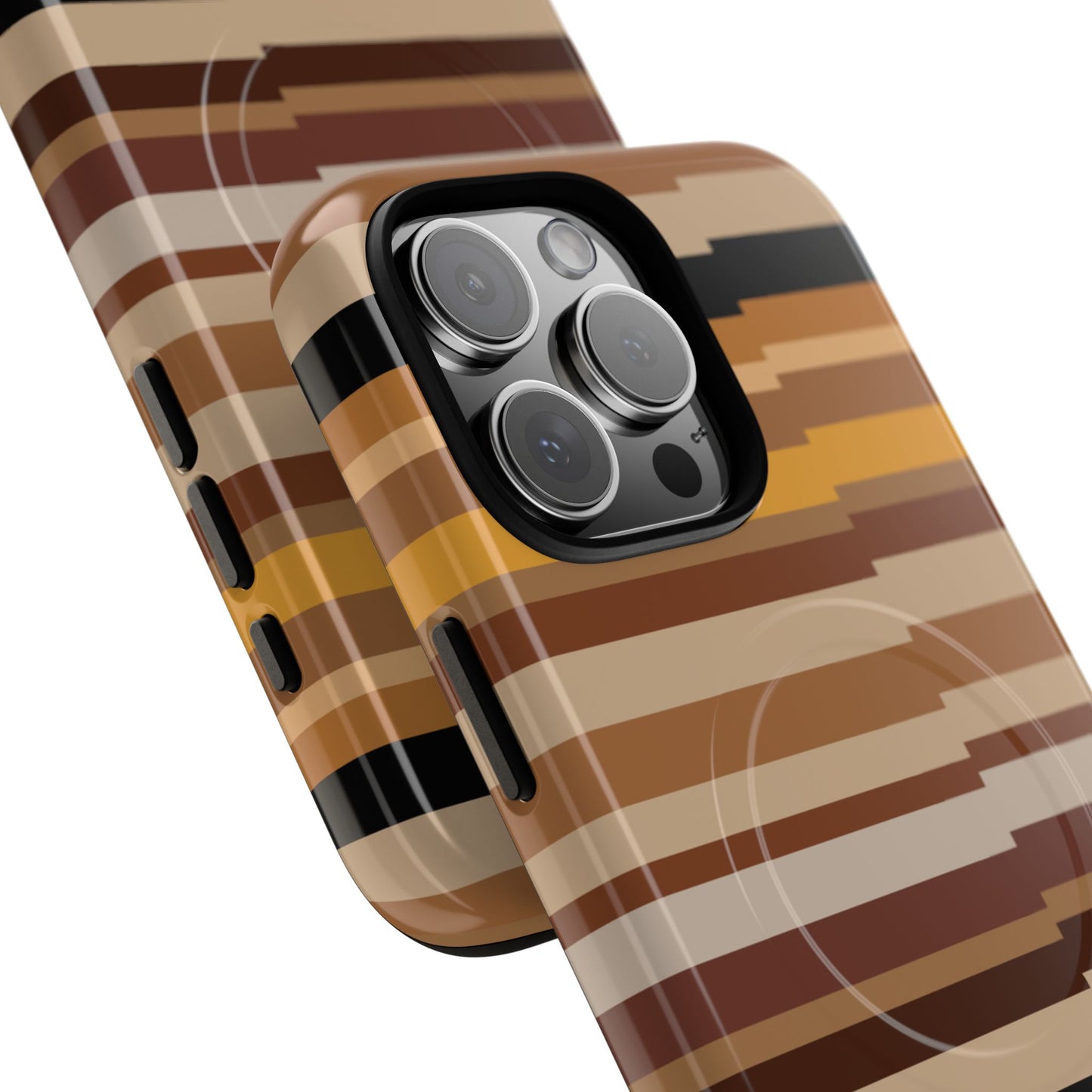 Horizontal Stripe tough, magnetic MagSafe® phone case