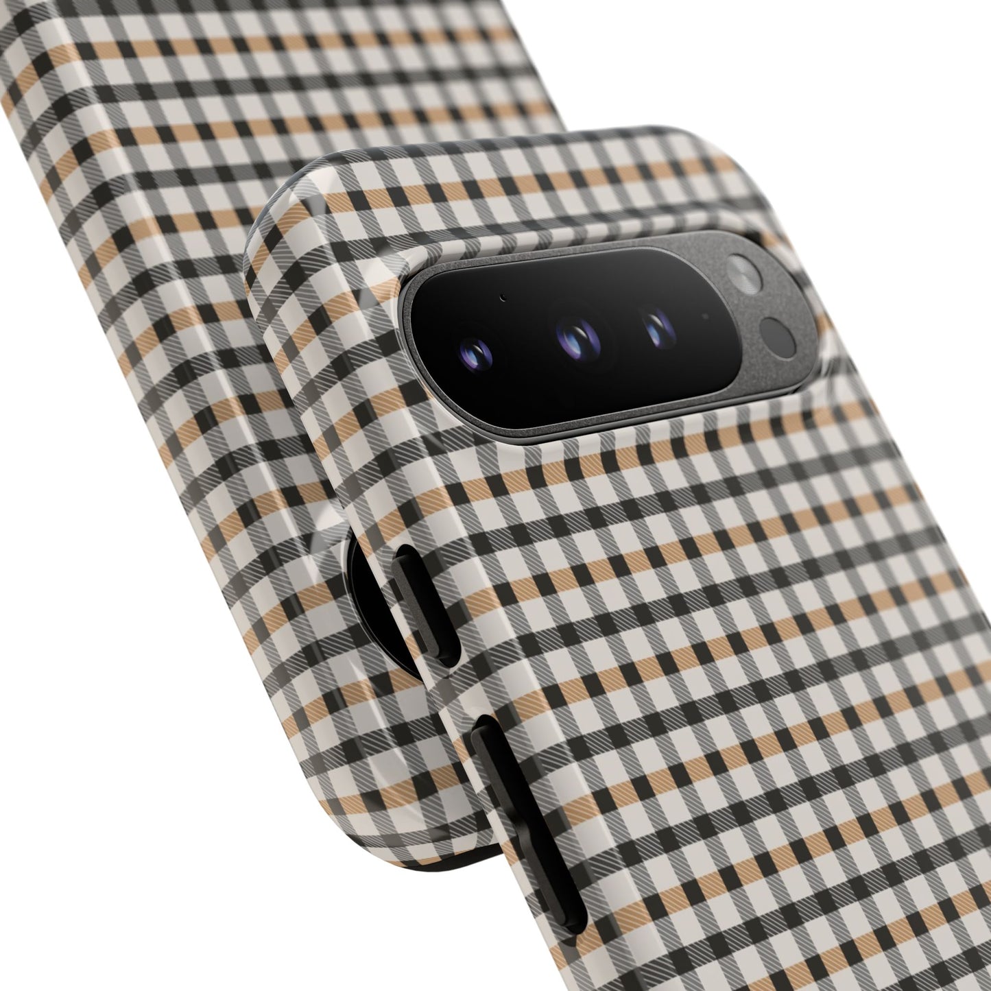 Autumn Gingham Tough Mobile Phone Case