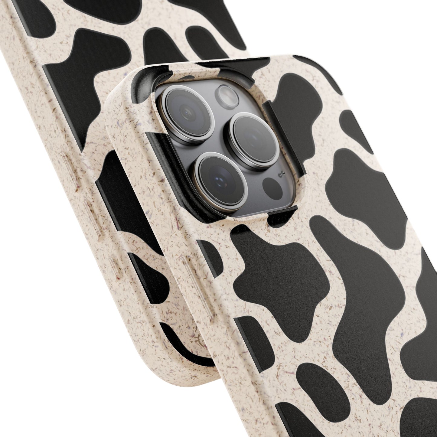 Cow Print Biodegradable Mobile Phone Case Magsafe