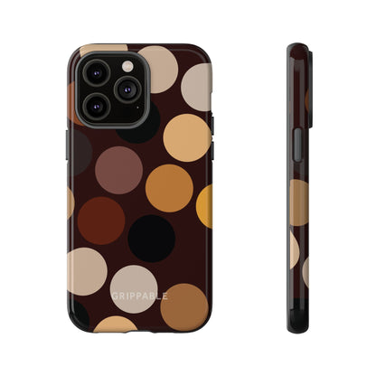 Polka Choc Tough Mobile Phone Case