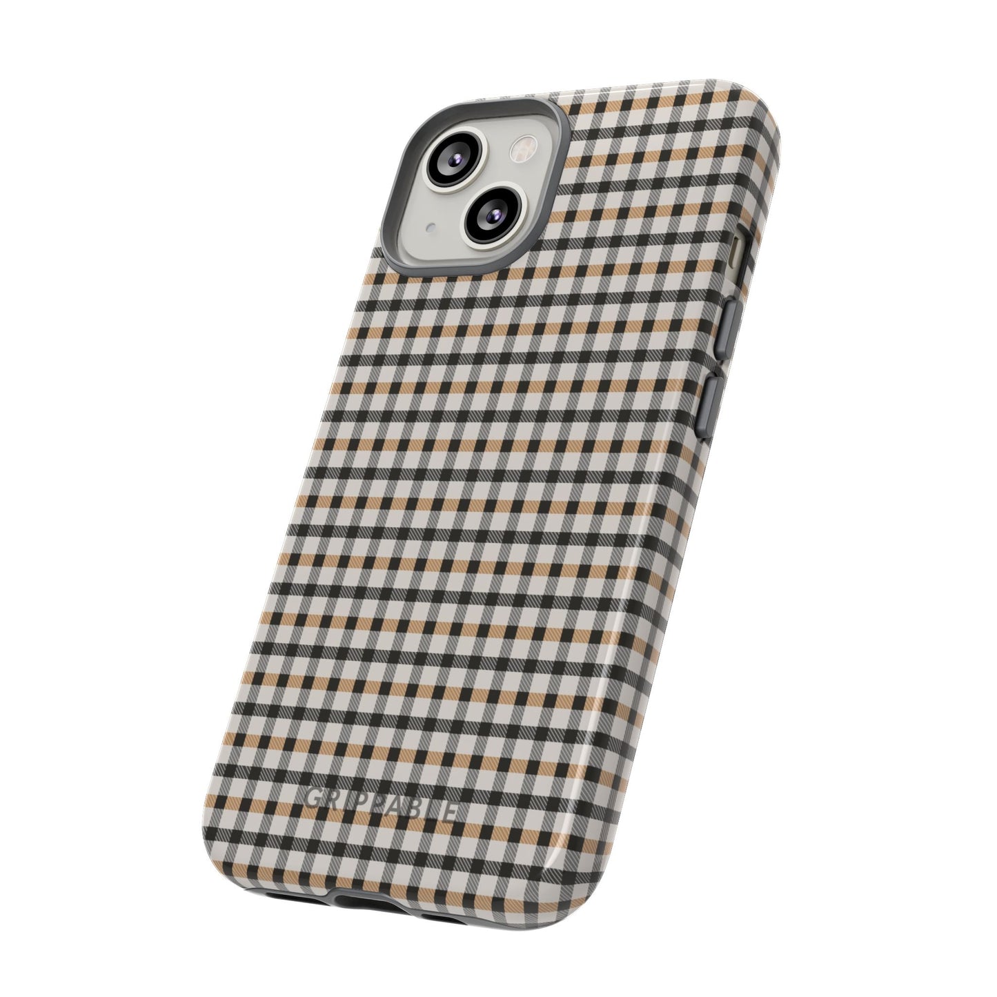 Autumn Gingham Tough Mobile Phone Case