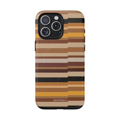 Horizontal Stripe tough, magnetic MagSafe® phone case