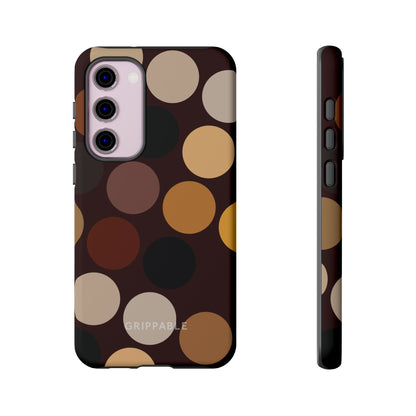 Polka Choc Tough Mobile Phone Case