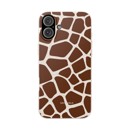 Giraffe Print Biodegradable Mobile Phone Case Magsafe