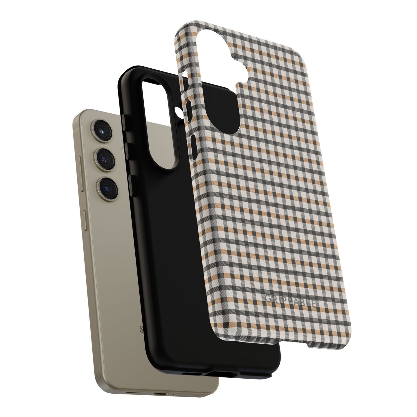 Autumn Gingham Tough Mobile Phone Case
