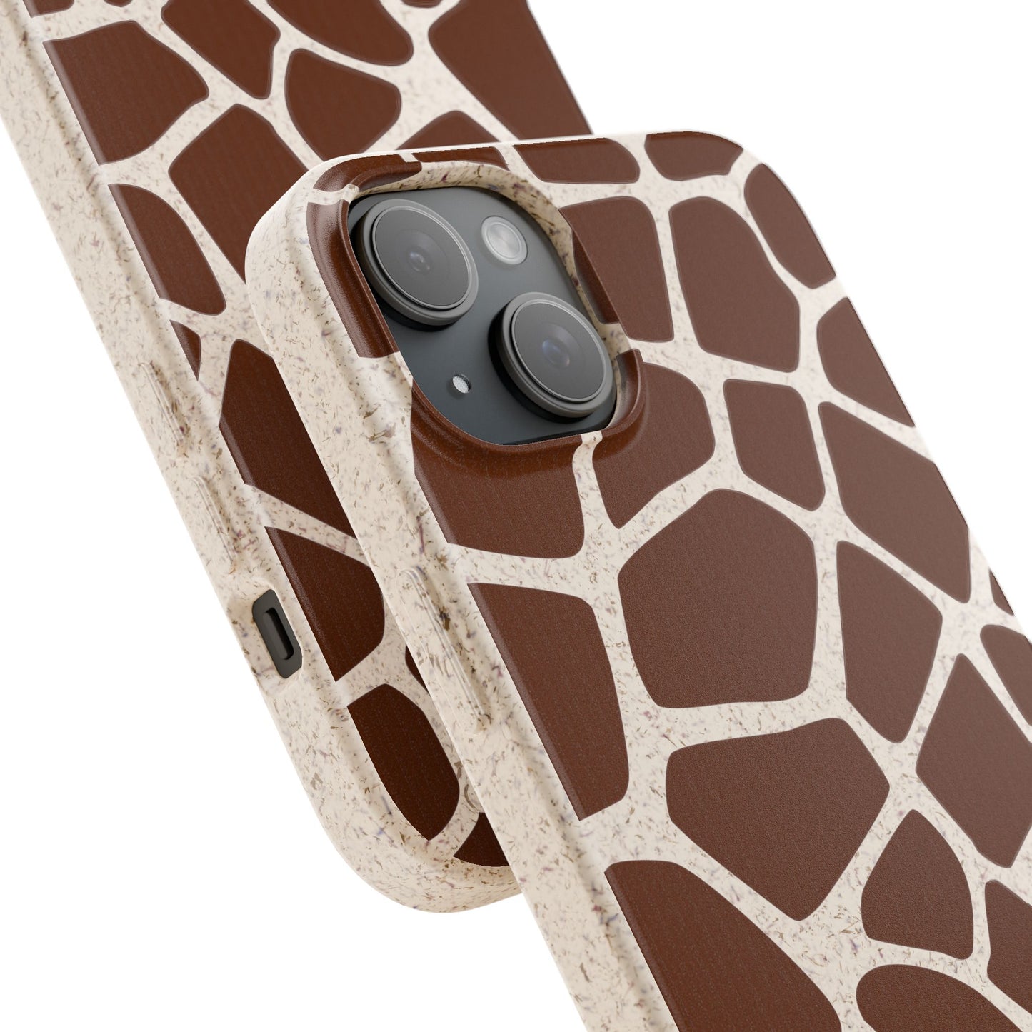Giraffe Print Biodegradable Mobile Phone Case Magsafe