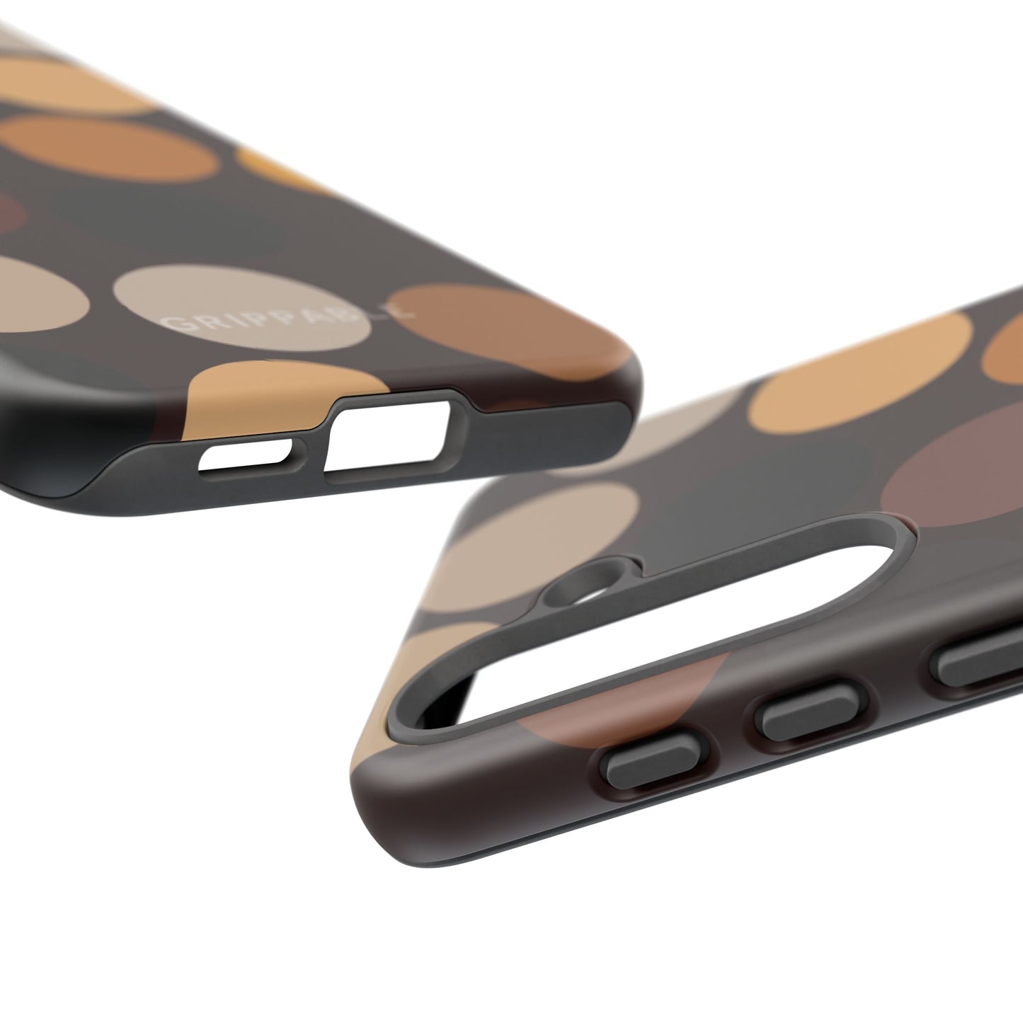 Polka Choc Tough Mobile Phone Case