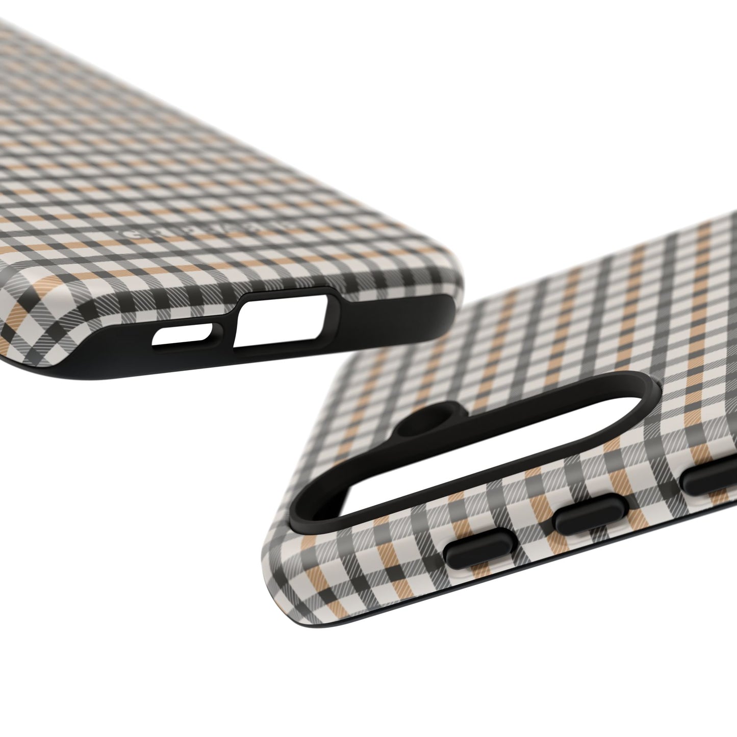 Autumn Gingham Tough Mobile Phone Case