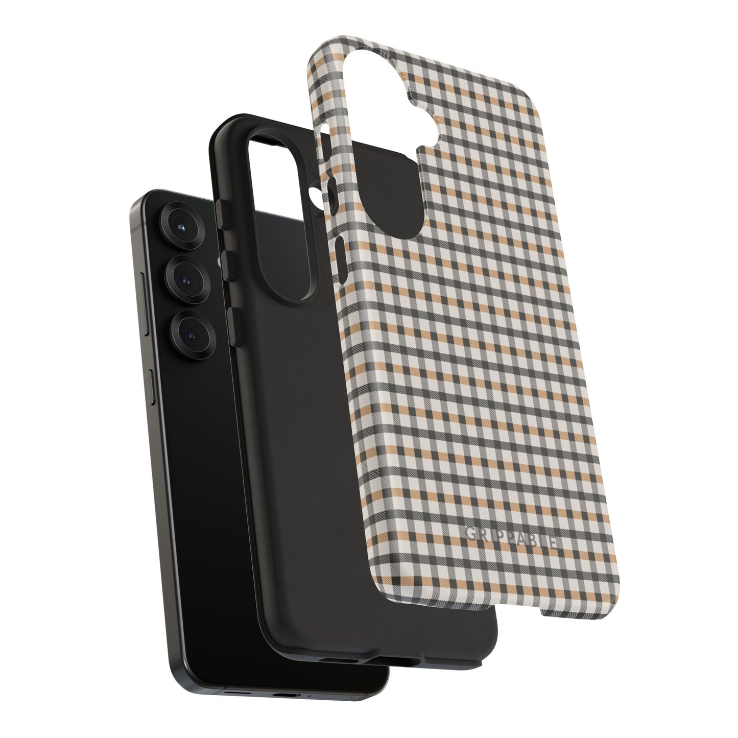 Autumn Gingham Tough Mobile Phone Case