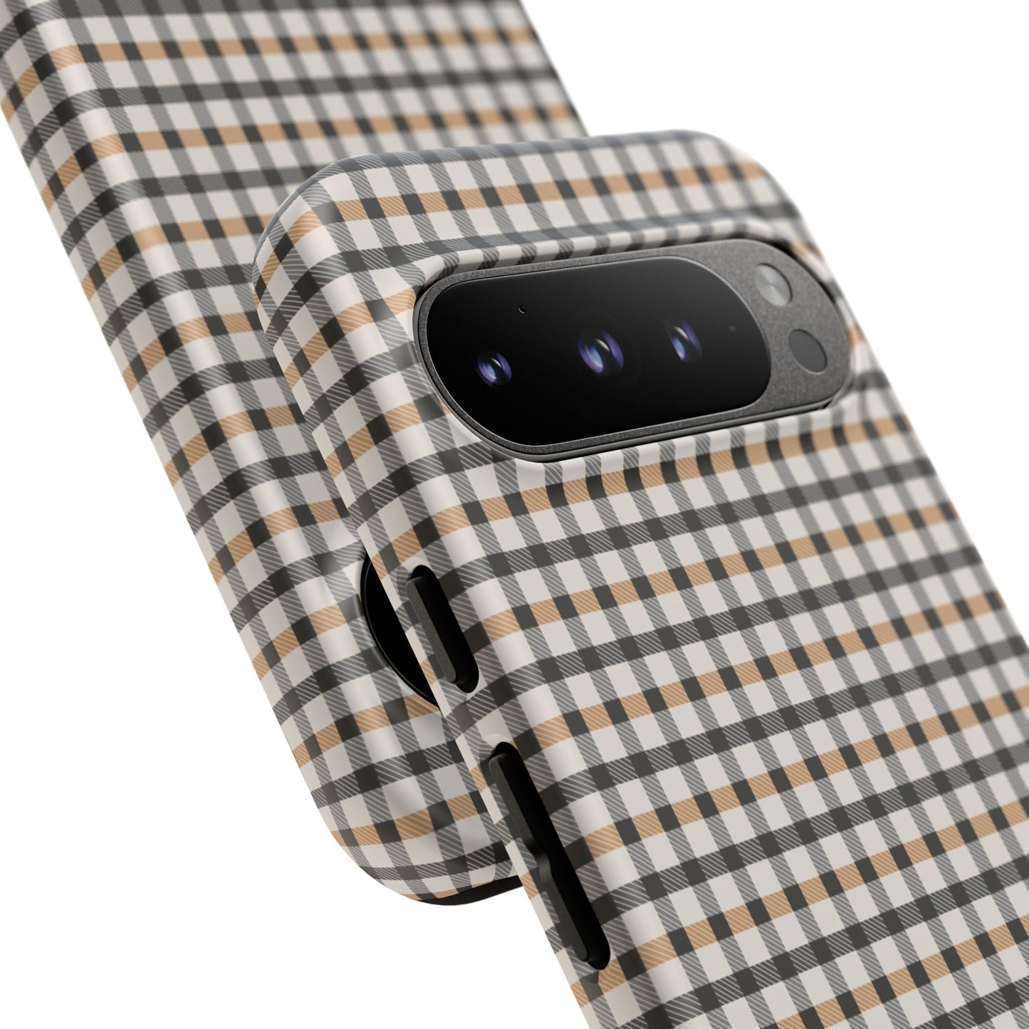 Autumn Gingham Tough Mobile Phone Case