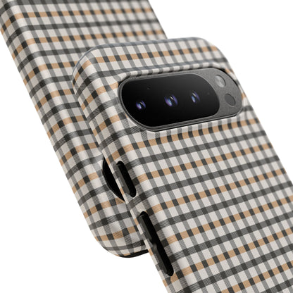 Autumn Gingham Tough Mobile Phone Case