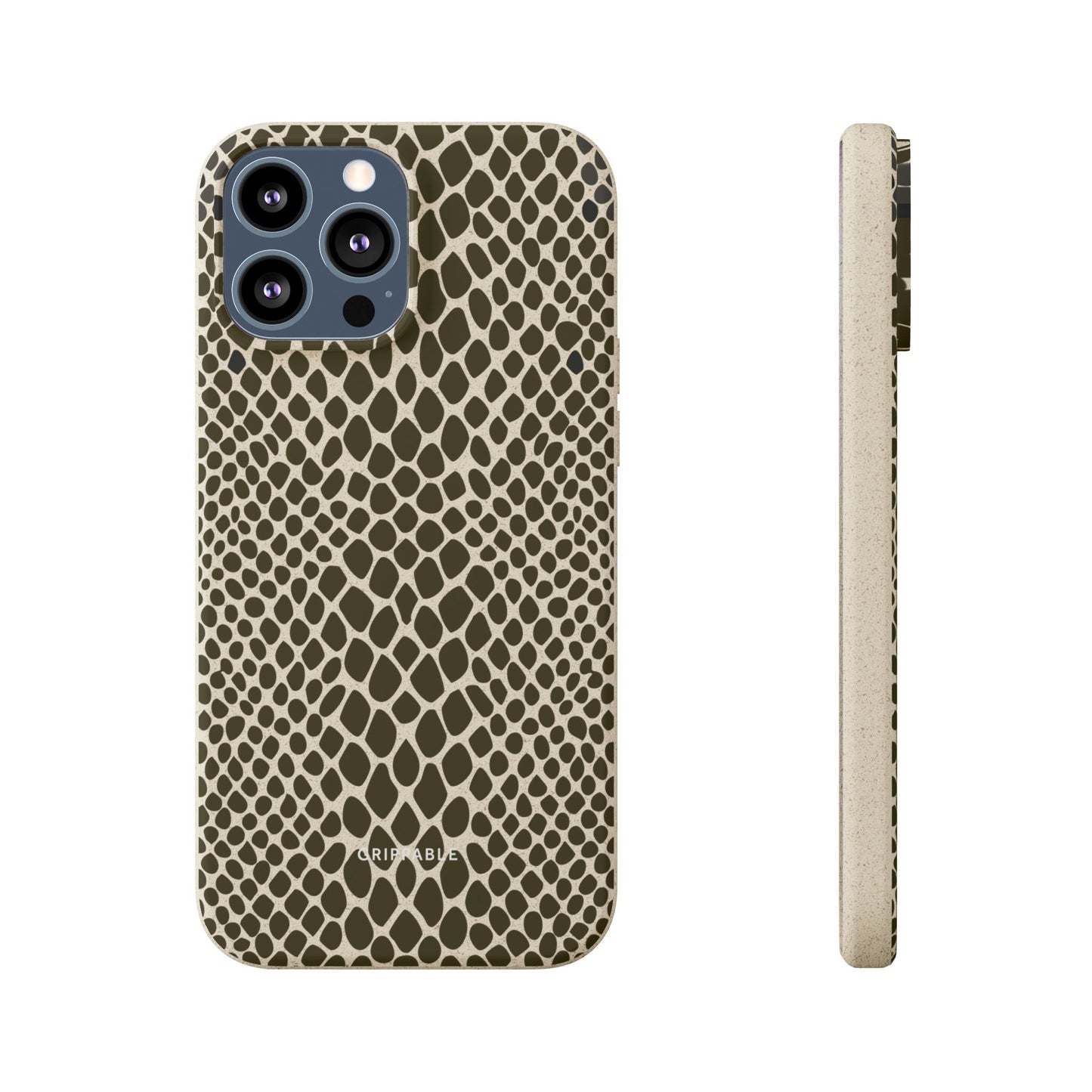 Snake Skin Print Biodegradable Mobile Phone Case Magsafe