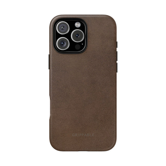 Suede Effect Chocolate | Tough